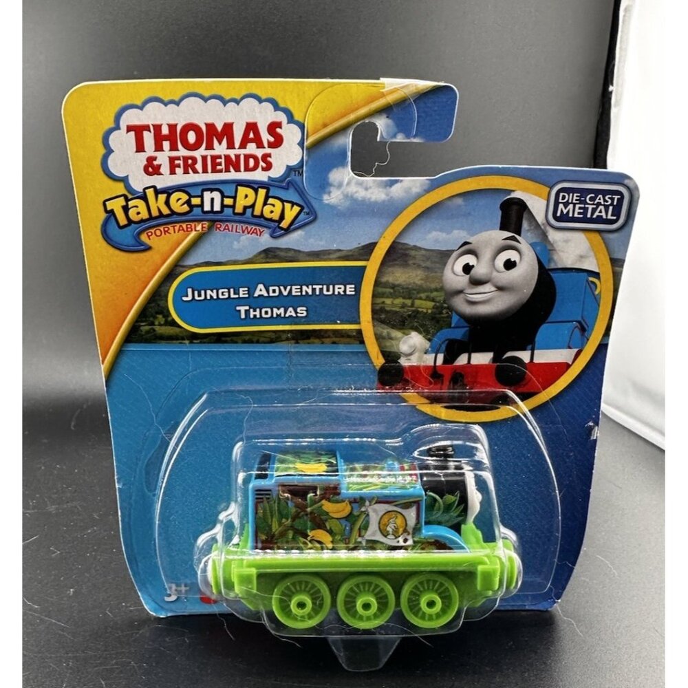 Thomas & Friends Take-n-Play Along DieCast Jungle Adventure Train 2013 Sealed‎